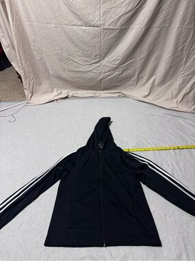 Champion Black Hoodie with White Accent Tag